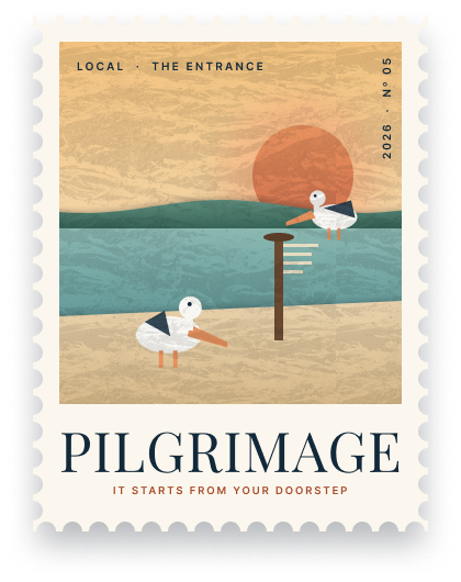 Trip stamp Nº 05, The Entrance