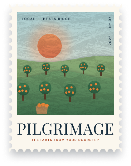 Trip stamp Nº 07, Peats Ridge
