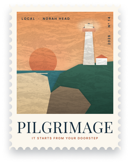Trip stamp Nº 14, Norah Head