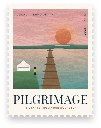 Trip stamp Nº 17, Long Jetty