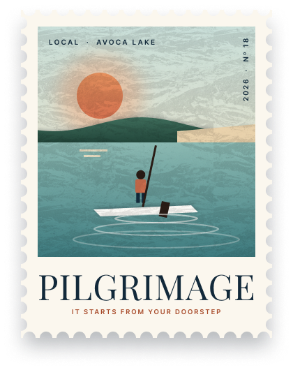 Trip stamp Nº 18, Avoca Lake