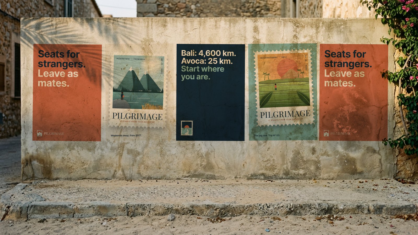 Wheatpaste series