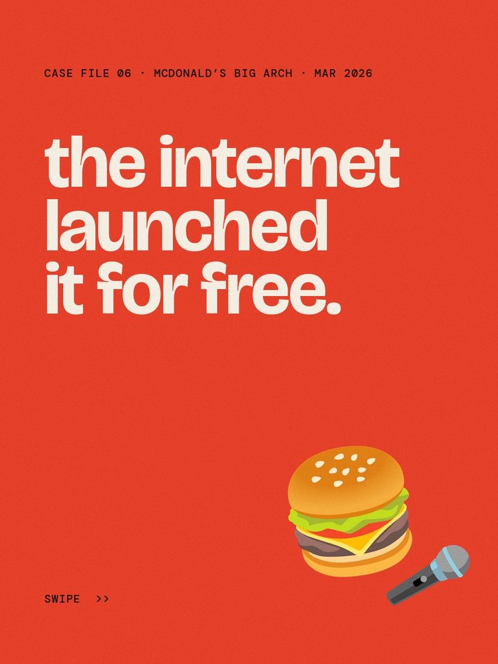 Case File cover: the internet launched the Big Arch for free.